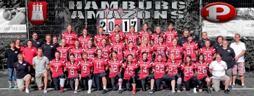 Hamburg Amazons Team 2017 Titelbild 2 - Foto: H Beck