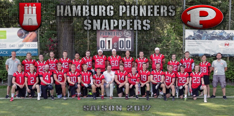 Hamburg Pioneers Snappers Team 2017, Foto: HB Fotografie, Holger Beck Hamburg-Pioneers-Snappers-2017-vorschau