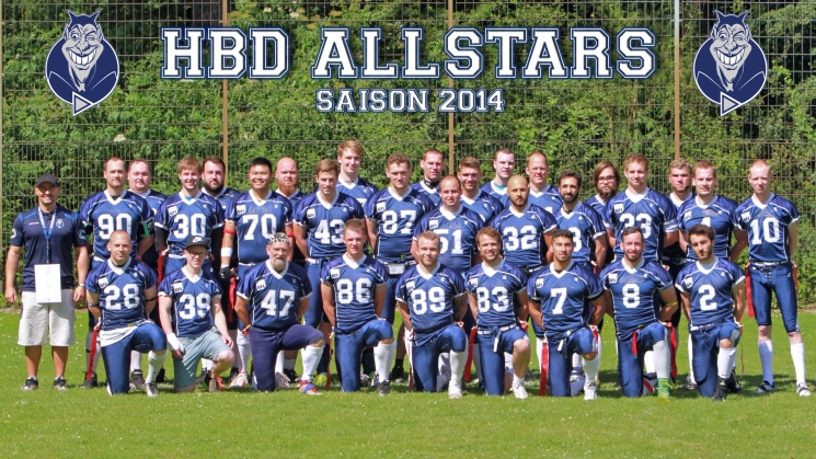 HBD AllStars Team 2014, Foto: HB Fotografie, Holger Beck flag-devils-team-2014-vorschau