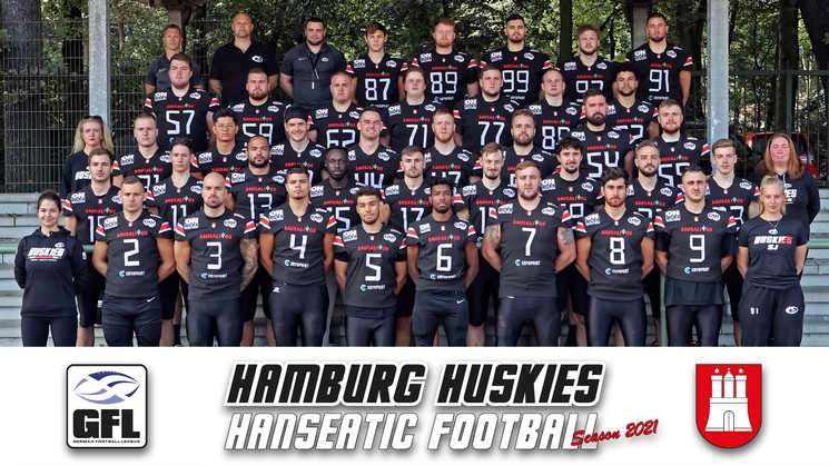 Hamburg Huskies Team 2021, Foto: HB Fotografie, Holger Beck Hamburg-Huskies-2021-vorschau